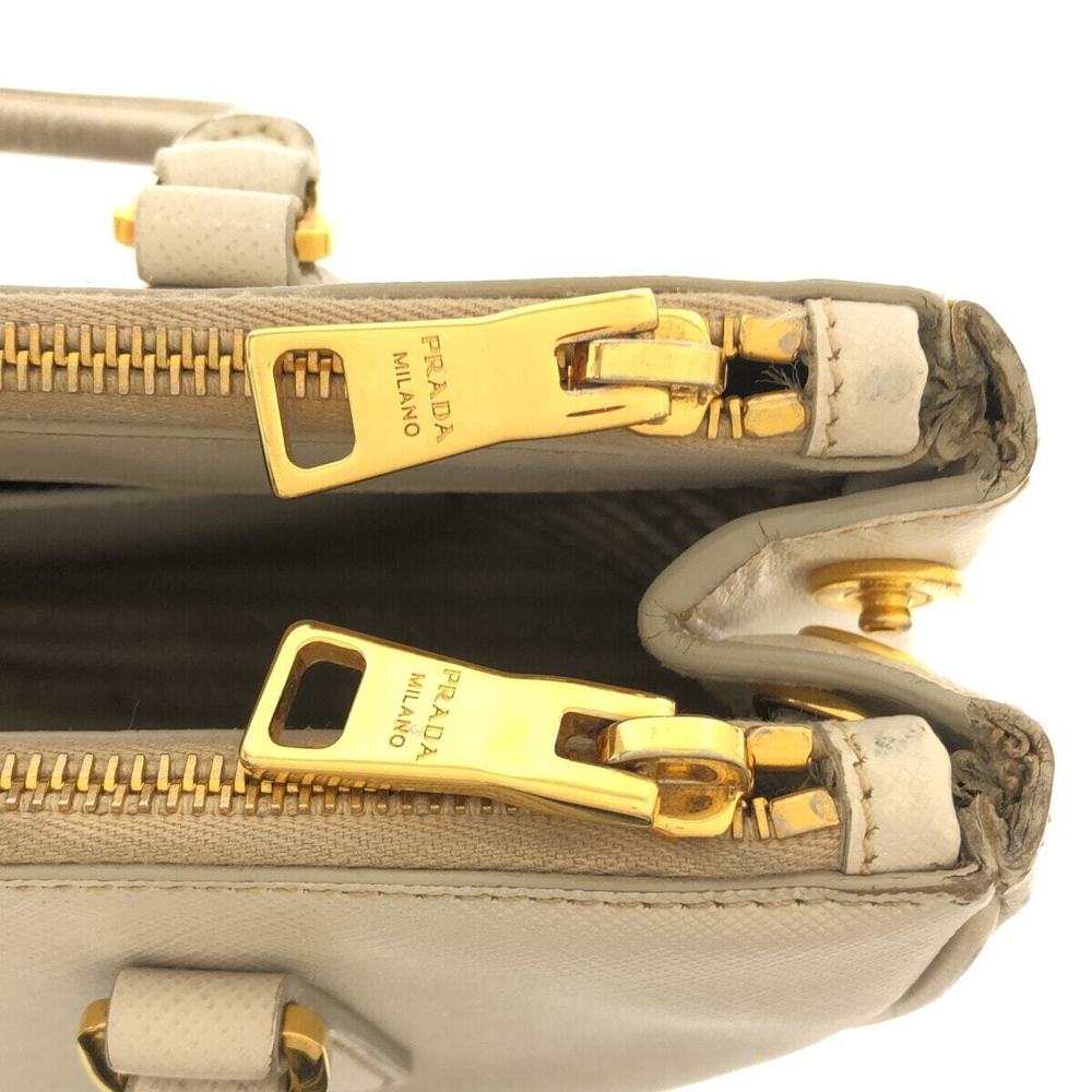 Auth Prada Galleria Small Bag White #83915P54B - Picture 10 of 14